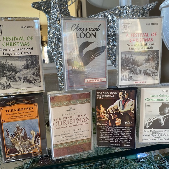 13 HOLIDAY CASSETTE TAPES!! So many cool ones here!❤️❤️👍TAKE ALL!! Office - Picture 3 of 5